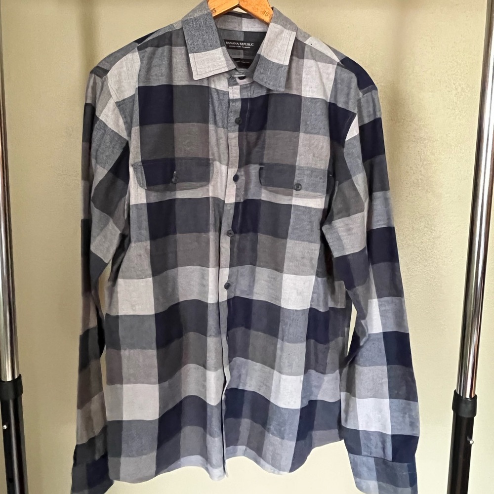 Banana Republic Mens Flannel